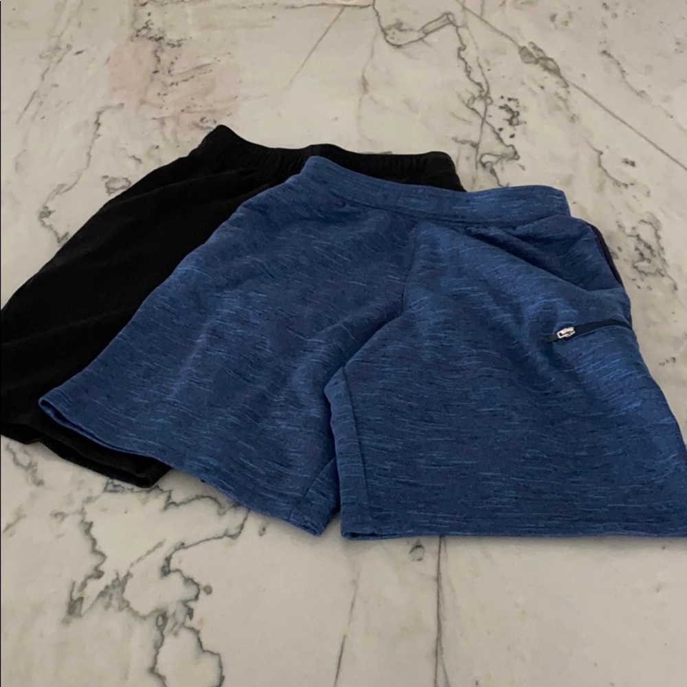 2 pairs of boys athletic shorts